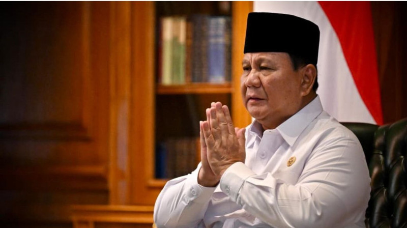 Presiden Prabowo Ucapkan Selamat Dharma Santi 2026, Tekankan Harmoni dan Persatuan