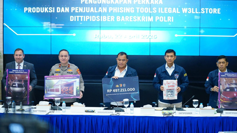 Polri Bongkar Jaringan Internasional Penjual Phishing Tools, Dua Tersangka Ditangkap