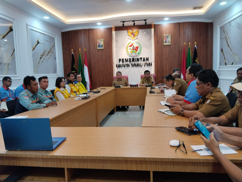 Pemkab Taput Percepat Pemenuhan Air Bersih Pascabencana