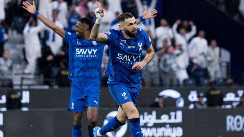 Al Hilal Hancurkan Al Kholood 6-0, Benzema Cetak Hattrick