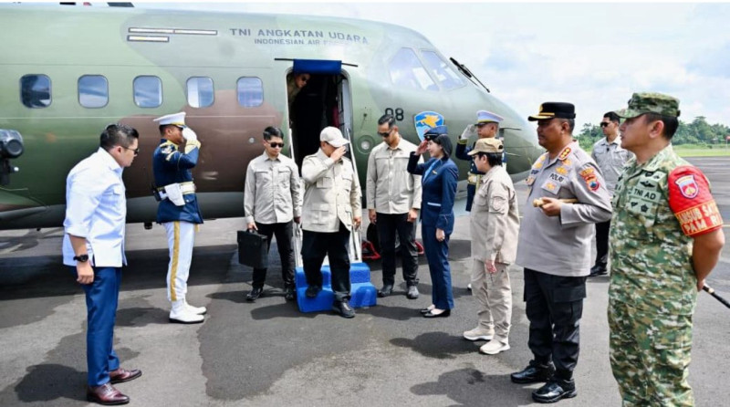 Presiden Prabowo Kunjungi Cilacap dan Banyumas, Tinjau Pengelolaan Sampah Terpadu