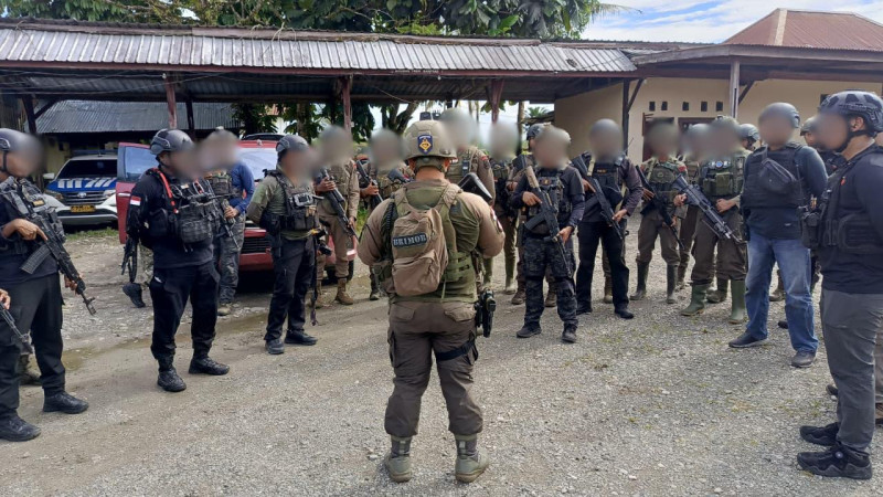 Kontak Tembak Satgas Damai Cartenz dan KKB Terjadi di Yahukimo, Tak Ada Korban Jiwa