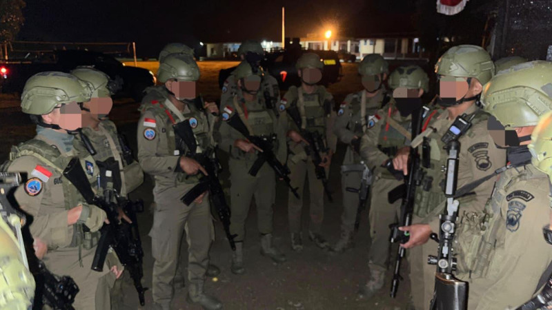 Satgas Damai Cartenz Tangkap Dua Anggota KKB di Oksibil, Satu Buronan Kasus Pembunuhan