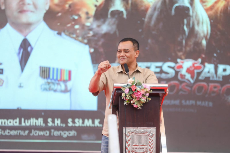 Kontes Sapi APPSI di Wonosobo Disambut Antusias, Gubernur Jateng Dorong Inovasi Peternak