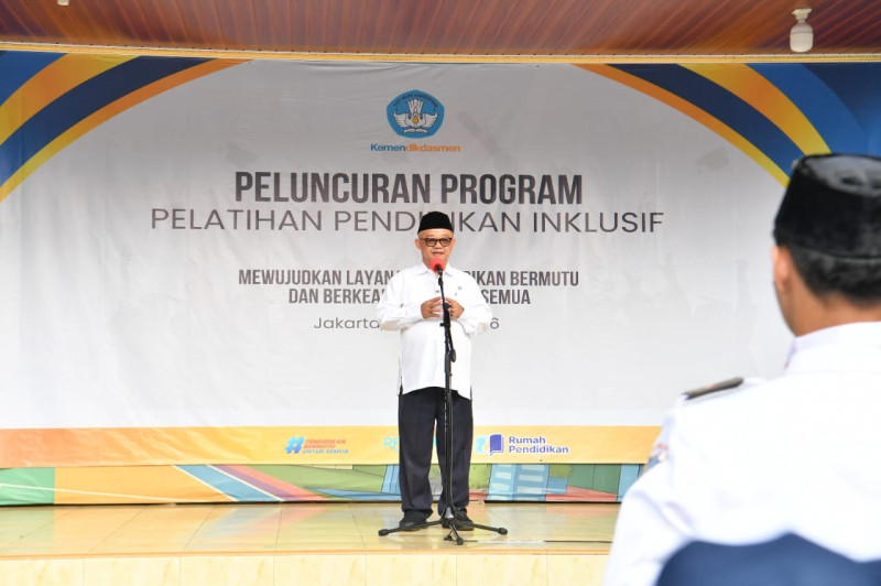 Kemendikdasmen Luncurkan Pelatihan Guru Pendidikan Inklusif untuk Perkuat Layanan Setara