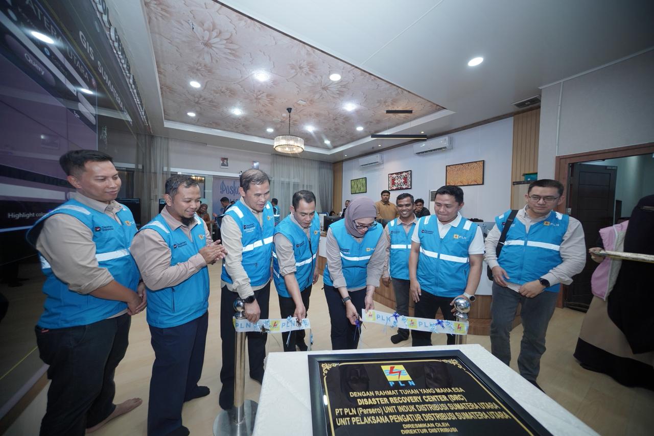 Resmikan DRC dan HSSE Control Center, PLN UID Sumut Dorong Pemulihan Gangguan dan Keselamatan Kerja