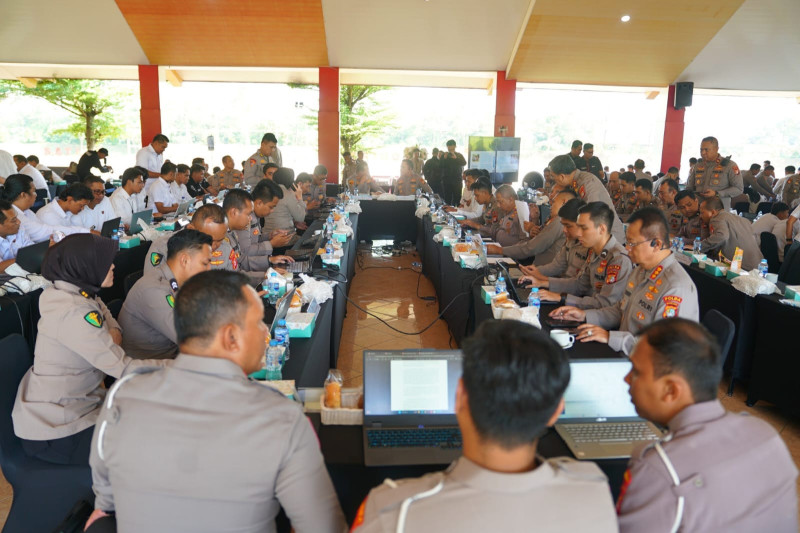 Polri Gelar Latihan Gladi Posko TFG untuk Perkuat Kesiapan Operasional