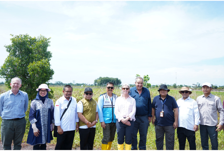 Kementan Gandeng Australia Perkuat Irigasi Lahan Rawa di Kalteng