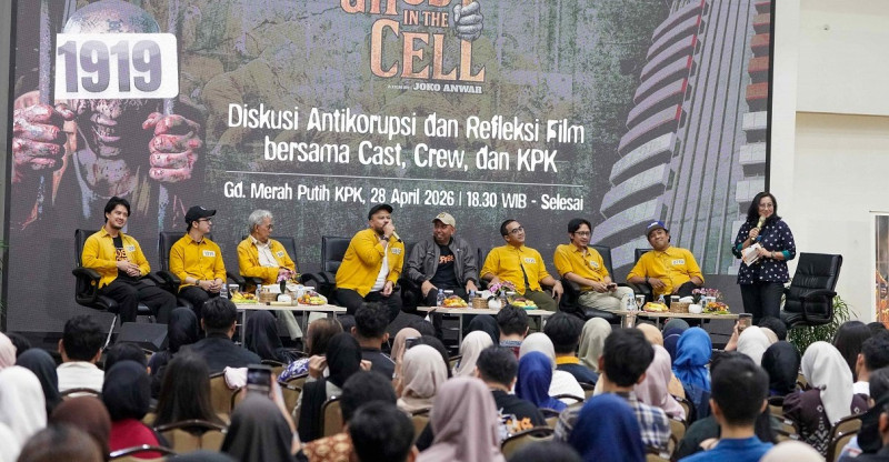 KPK Gelar Diskusi Film Ghost in The Cell untuk Kampanye Antikorupsi