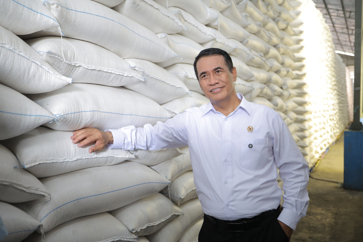 Cadangan Beras RI Tembus 5 Juta Ton, Tertinggi Sepanjang Sejarah