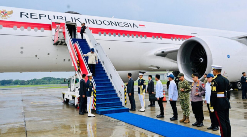 Prabowo Tiba di Tanah Air Usai Kunjungan Kerja ke Eropa