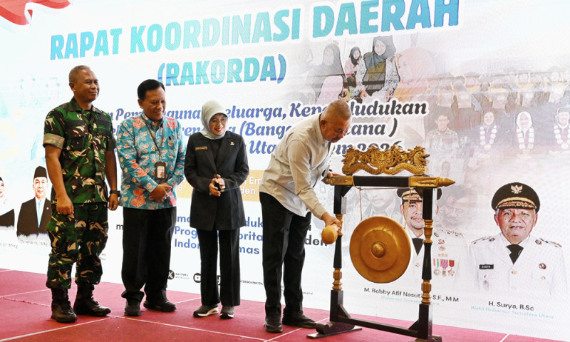 Pemprov Sumut Perkuat Program Keluarga dan KB Dukung Indonesia Emas 2045