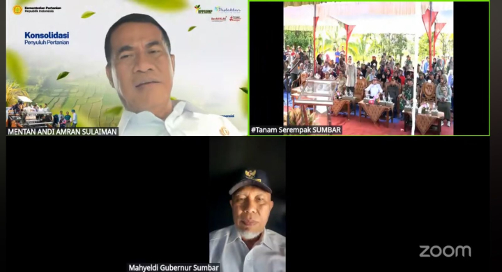 Kementan Percepat Tanam Serentak 50 Ribu Hektare di 25 Provinsi