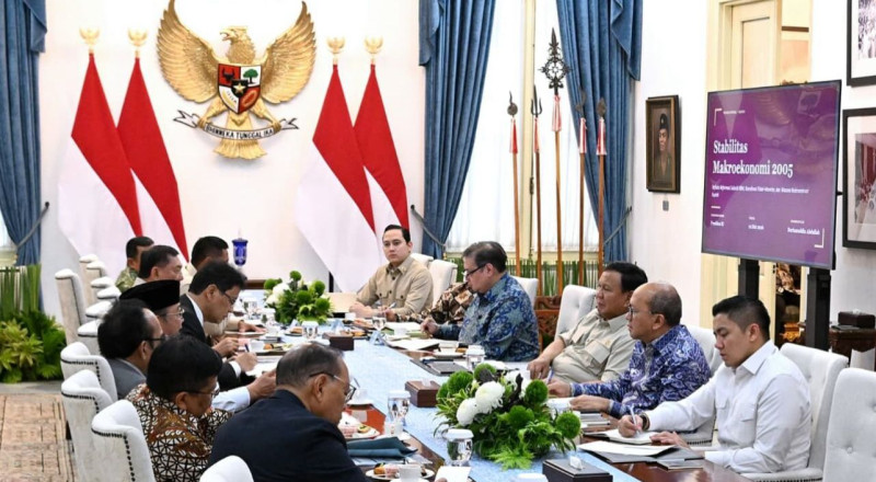Presiden Prabowo Bahas Antisipasi Krisis Ekonomi Bersama Tokoh Ekonomi Nasional