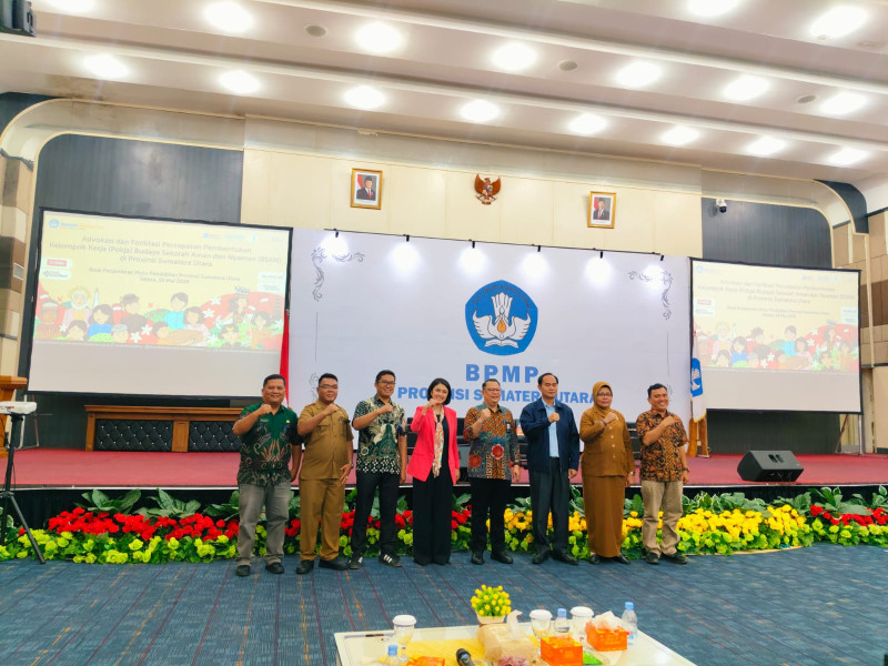 Taput Jadi Contoh Pembentukan Pokja Budaya Sekolah Aman dan Nyaman di Sumut