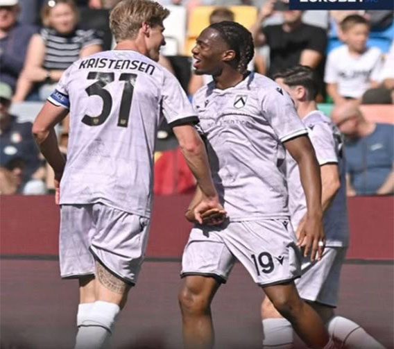 Udinese Kalahkan Torino 2-0, Perkokoh Posisi di Klasemen Serie A