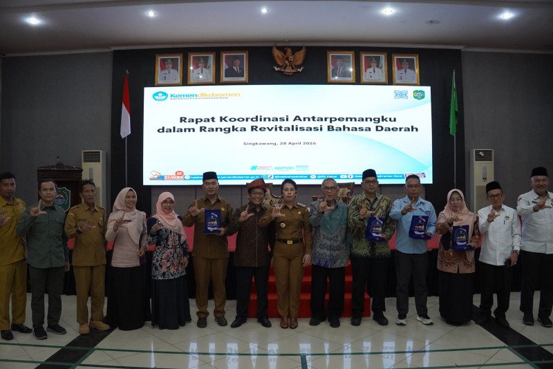 Rakor Revitalisasi Bahasa Melayu Sambas 2026 Digelar di Singkawang