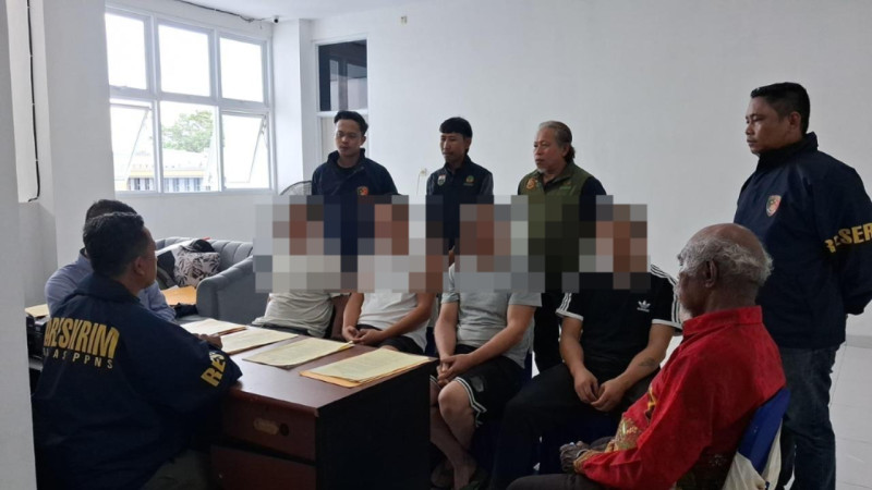 Empat WNA China Ditangkap Terkait Tambang Ilegal di Hutan Papua