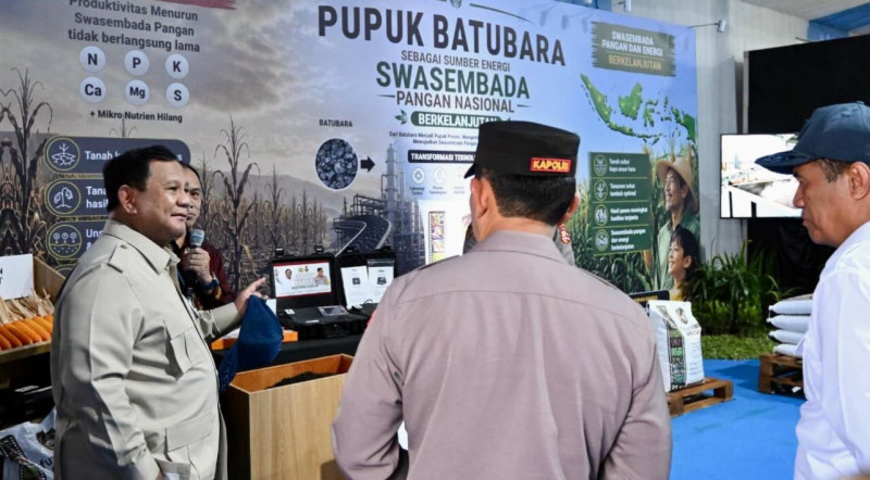 Presiden Prabowo Perkuat Ketahanan Pangan Nasional, Resmikan Gudang Pangan dan SPPG Polri di Tuban