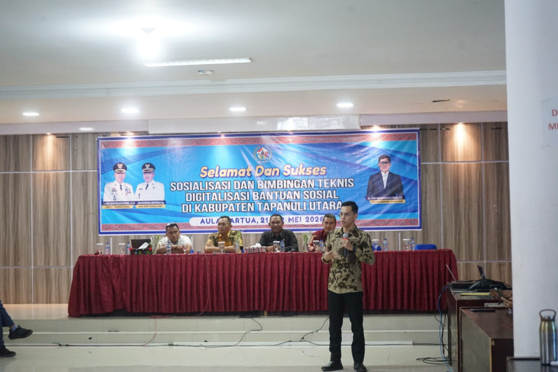 Taput Jadi Percontohan Nasional Digitalisasi Bansos, 510 Agen Ikuti Bimtek dan ToT