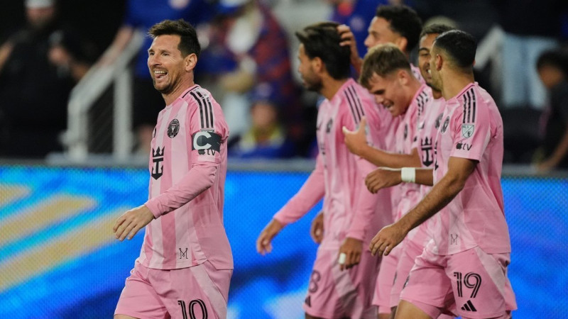 Messi Bersinar, Inter Miami Menang Dramatis 5-3 atas Cincinnati