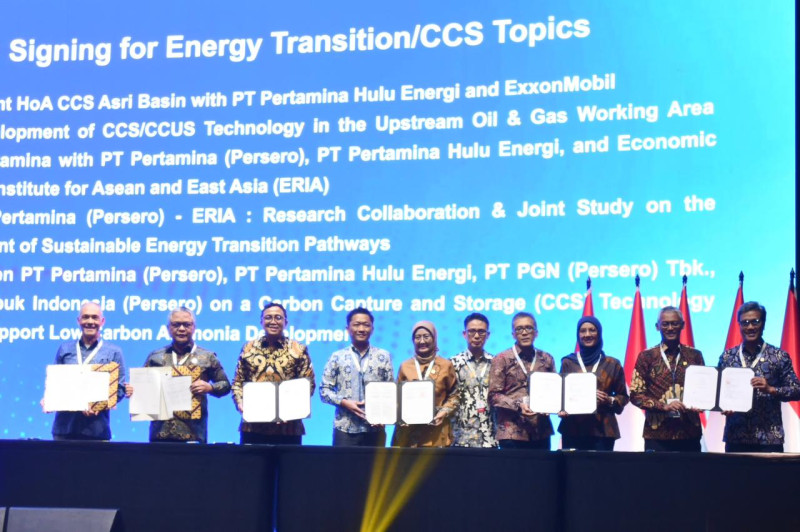 Pertamina Gandeng ERIA Kembangkan Riset Transisi Energi Berkelanjutan