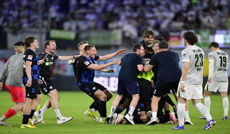SC Paderborn 07 Promosi ke Bundesliga, VfL Wolfsburg Terdegradasi Setelah 29 Musim