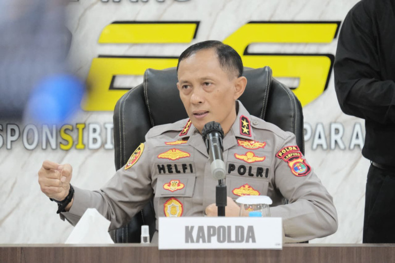 Polda Lampung Bongkar Kasus Curanmor Berdarah yang Tewaskan Anggota Polisi