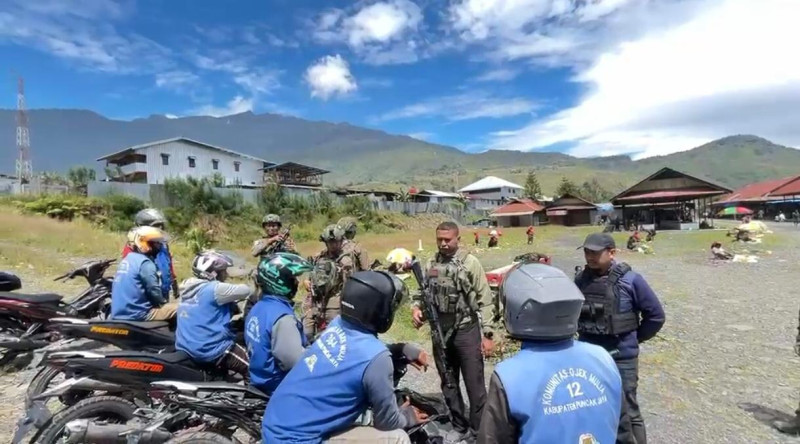 Satgas Ops Damai Cartenz Intensifkan Patroli Humanis di Kota Mulia