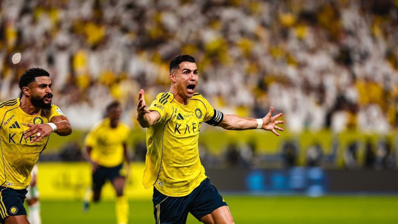 Al Nassr Kalahkan Al Ahli 2-0, Cristiano Ronaldo Buka Jalan Menuju Gelar Liga