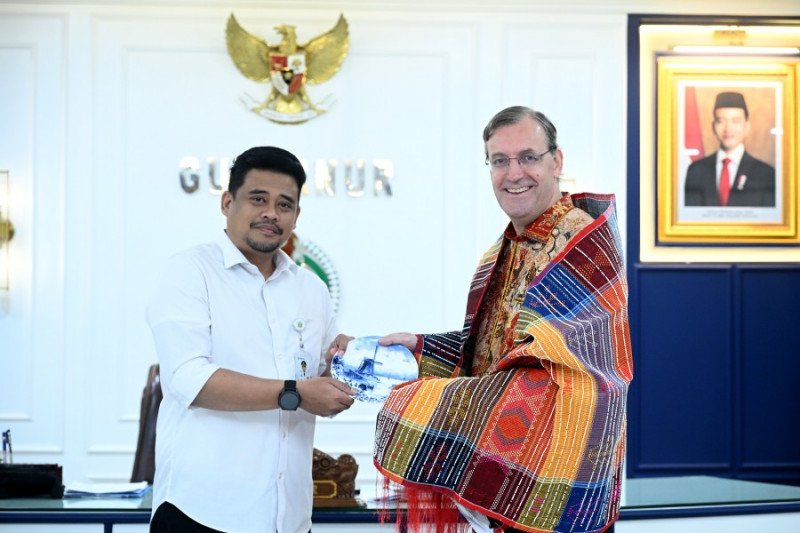 Bobby Nasution Dorong Penguatan Kerja Sama Sumut-Belanda di Bidang Pangan dan Energi