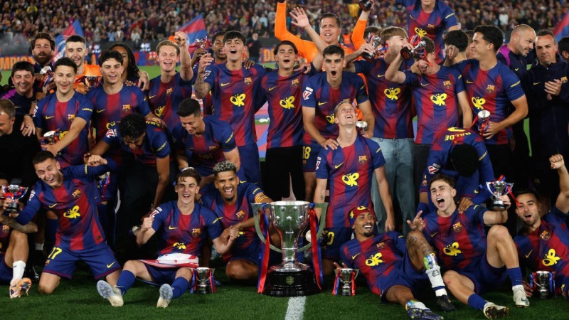 Barcelona Kunci Gelar La Liga 2025/2026 Usai Tumbangkan Real Madrid di El Clasico
