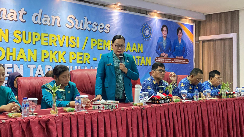 Pemkab Tapanuli Utara Gelar Supervisi Desa Percontohan PKK