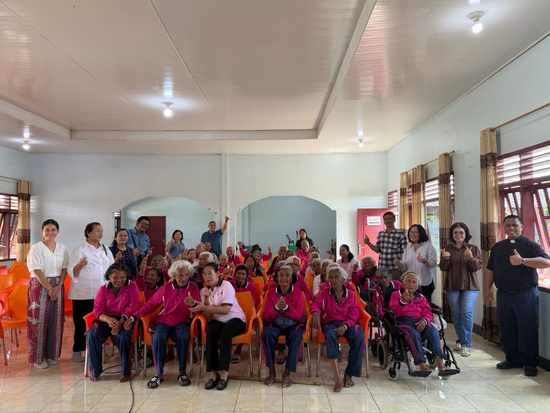PHHB GBKP Setia Budi Medan Kunjungi PPOS Sukamakmur