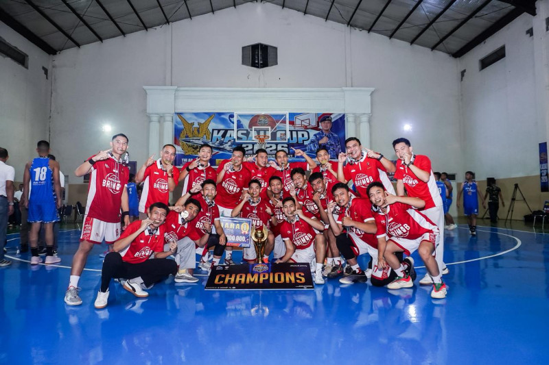 Korbrimob Polri Juara Kasau Cup 2026 Usai Taklukkan TNI AU di Final