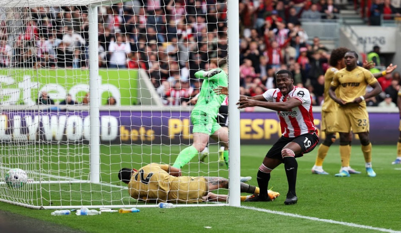Dango Ouattara Bawa Brentford Tahan Crystal Palace 2-2 di Liga Primer Inggris