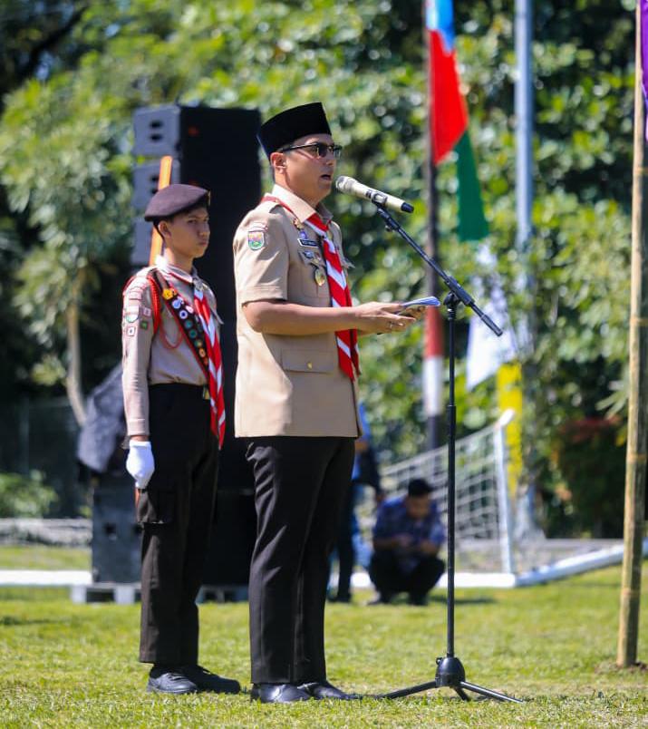 Buka Jambore Pramuka, Rico Waas Tekankan Pembentukan Karakter Generasi Muda