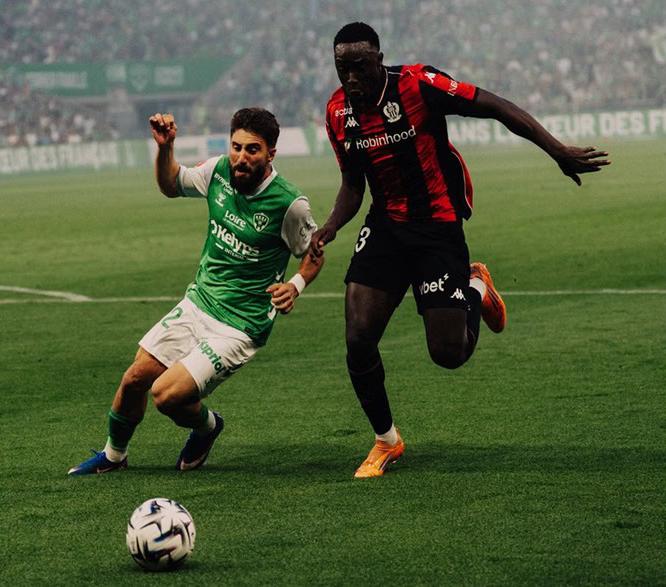 Saint-Etienne dan Nice Masih Sama Kuat, Leg Pertama Playoff Ligue 1 Berakhir Imbang