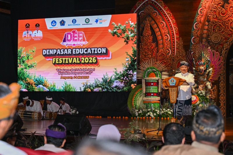 Mendikdasmen Apresiasi Denpasar Education Festival 2026, Dorong Budaya Sekolah Ramah Lingkungan
