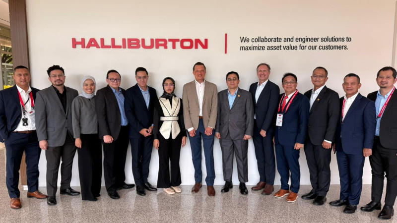 Pertamina dan Halliburton Perkuat Kerja Sama Teknologi Hulu Migas di Houston