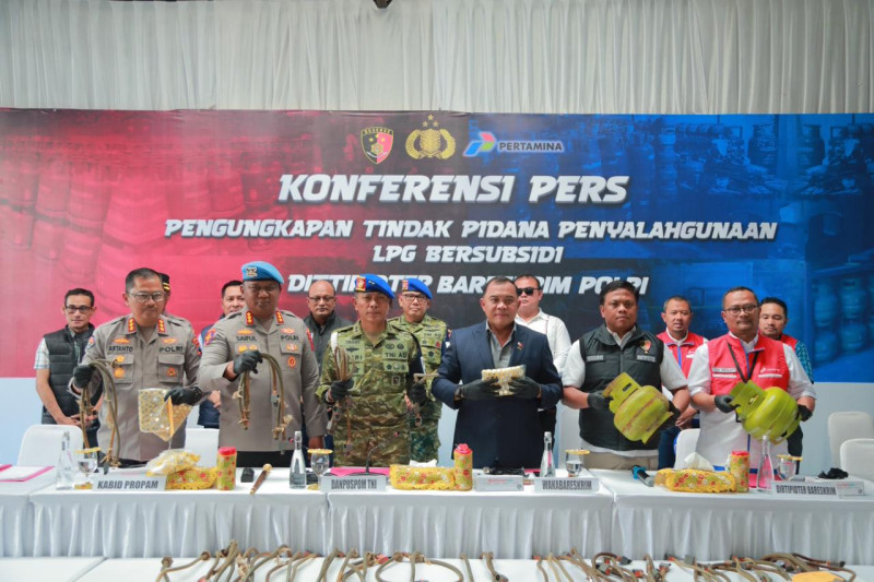 Bareskrim Polri Ungkap Penyalahgunaan LPG Subsidi di Klaten, Dua Tersangka Ditangkap