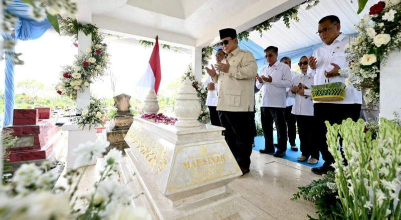Presiden Prabowo Resmikan Museum Ibu Marsinah di Nganjuk, Lanjut Ziarah ke Makam Tokoh Buruh Nasional