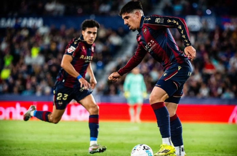 Levante Bangkit Dramatis, Tumbangkan Osasuna 3-2