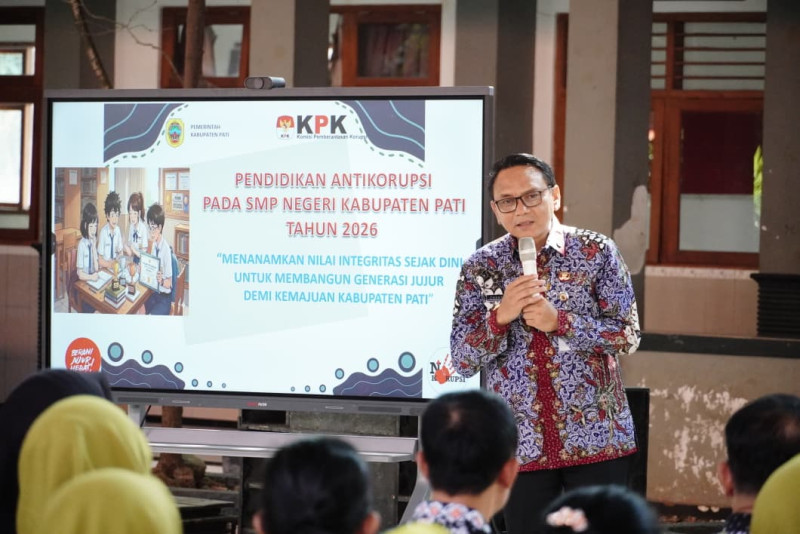 Pati Gelar Pendidikan Antikorupsi di SMP Negeri 1 Juwana