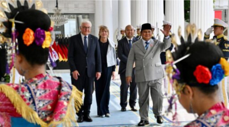 Prabowo Jamu Presiden Jerman di Istana Negara, Tegaskan Pentingnya Kemitraan Indonesia&ndash;Jerman