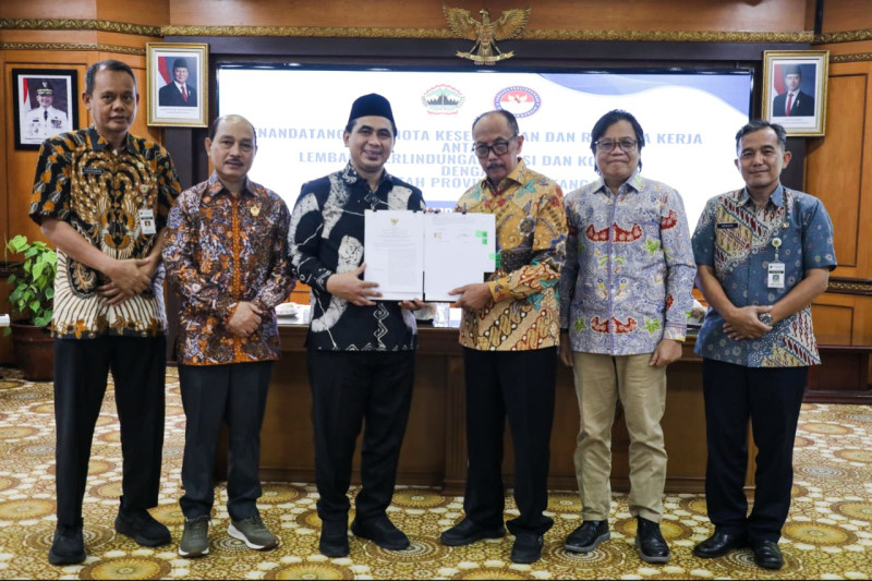 Pemprov Jateng dan LPSK Teken MoU Perlindungan Saksi dan Korban
