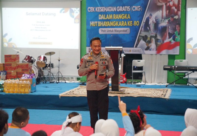 Bidkesjas Korbrimob Polri Hadirkan Kebahagiaan bagi Anak Disabilitas dalam Peringatan Hari Bhayangkara ke-80