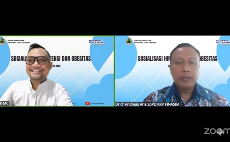 Dinkes Jateng Gencarkan Edukasi Pencegahan Hipertensi dan Obesitas