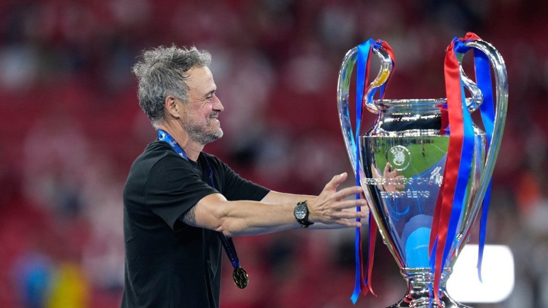 Luis Enrique Ukir Sejarah Setelah Antar PSG Juara Liga Champions