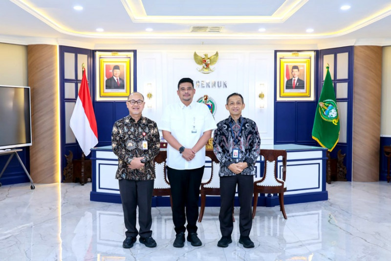 Bobby Nasution Minta Dukungan OJK Sumut Percepat Program Tiga Juta Rumah